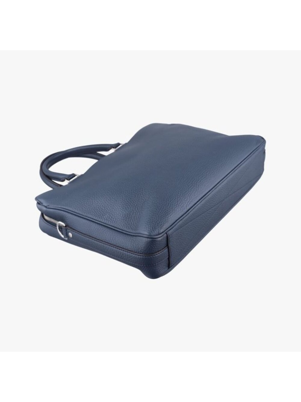 ★SOLD★ Louis Vuitton Alma Briefcase MM Navy Taurillon Leather - Picture 7 of 16